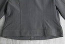 gray easy short tracker jacket