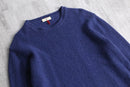 “CERRUTI” blue fine wool knit