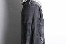 ''Re:make''  docking wide black denim pants