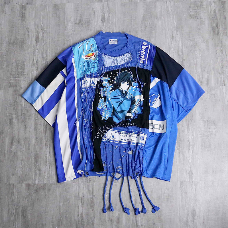 ''Re:make''docking patchwork anime Tee