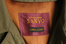 1980-90s SANYO cotton nylon balmacaan coat