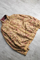 "R&R sports" mustard paisley nylon jacket