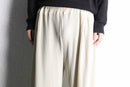 ivory pleats easy wide pants