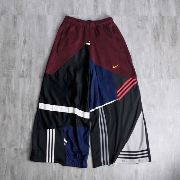 “Re:make” NIKE×adidas docking track 袴pants