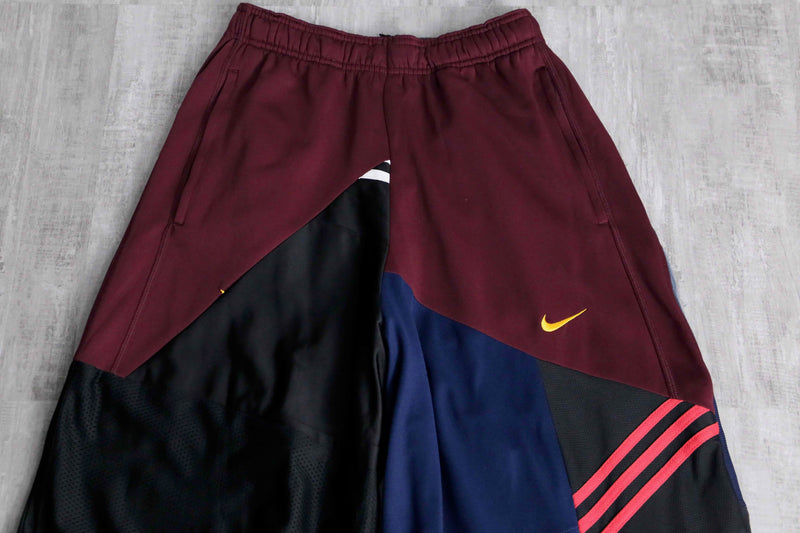 “Re:make” NIKE×adidas docking track 袴pants