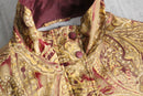 "R&R sports" mustard paisley nylon jacket