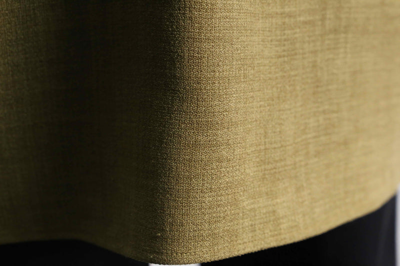 "PRONTI" khaki braiding open collar S/S shirt