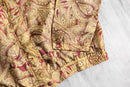 "R&R sports" mustard paisley nylon jacket