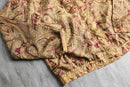 "R&R sports" mustard paisley nylon jacket