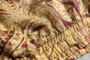 "R&R sports" mustard paisley nylon jacket