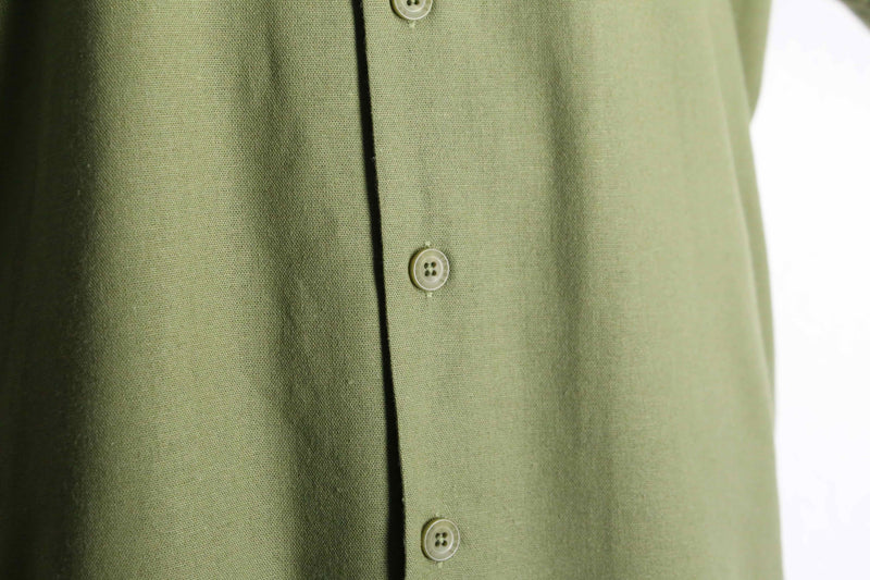 ever green open collar S/S shirt set up