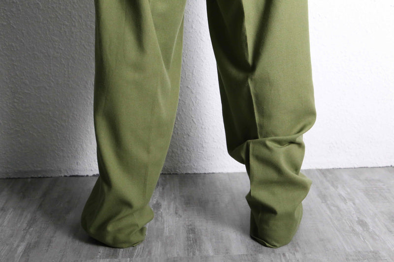 ever green open collar S/S shirt set up