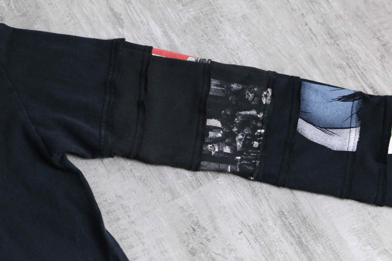 'Re:make''docking graphic long sleeve Tee