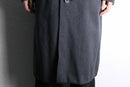 “Aquascutum” gray single wool chester coat
