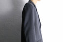 “Aquascutum” gray single wool chester coat