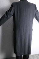 “Aquascutum” gray single wool chester coat