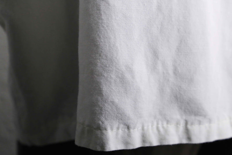 white deformation docking pocket D/S shirt