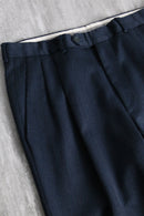 1990s 2tuck wool trousers