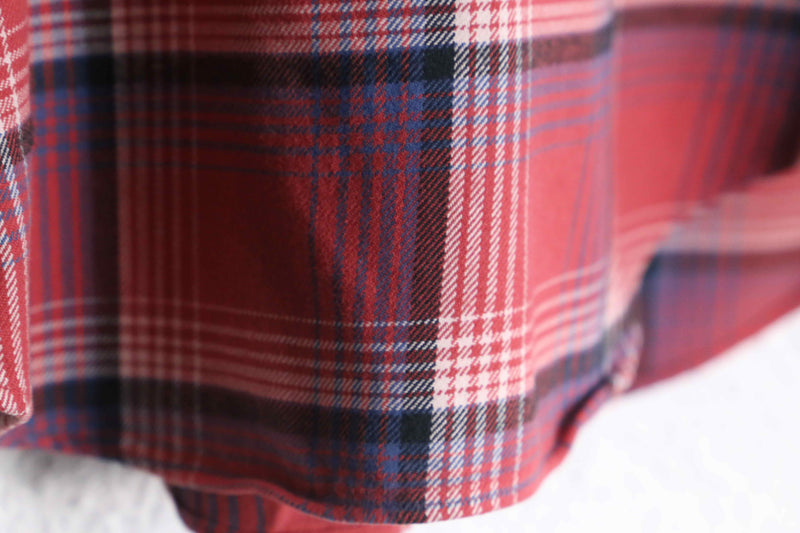 "Polo by RalphLauren" red check pattern flannel shirt