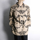 total embroidery woven fabric middle jacket
