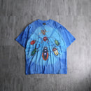 1990-00s tie-dye insects tee