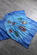 1990-00s tie-dye insects tee