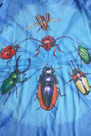 1990-00s tie-dye insects tee