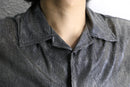 metallic sheer S/S shirt