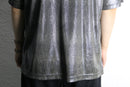 metallic sheer S/S shirt