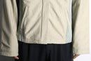 side panel zip-up hoodie