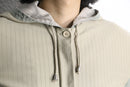 side panel zip-up hoodie