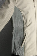 side panel zip-up hoodie
