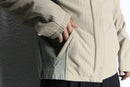 side panel zip-up hoodie