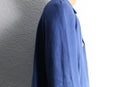blue color linen 1B jacket