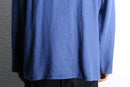 blue color linen 1B jacket