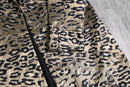 2000s CHICO'S leopard design jacket