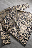 2000s CHICO'S leopard design jacket
