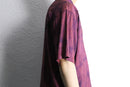 purple marble silk s/s shirt