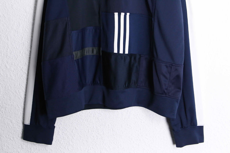 “Re:make” adidas×NIKE track docking pullover