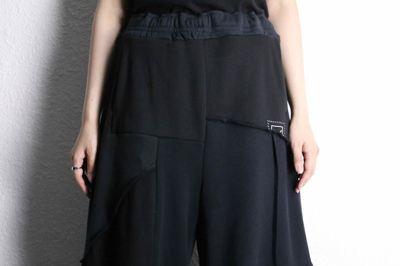 "Re:make" wide silhouette sweat pants
