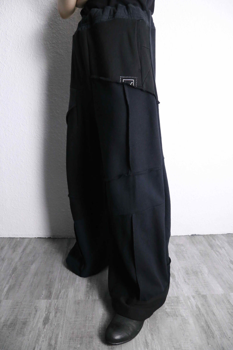 "Re:make" wide silhouette sweat pants
