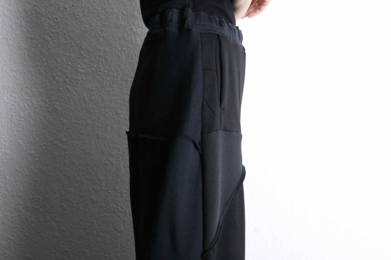 "Re:make" wide silhouette sweat pants