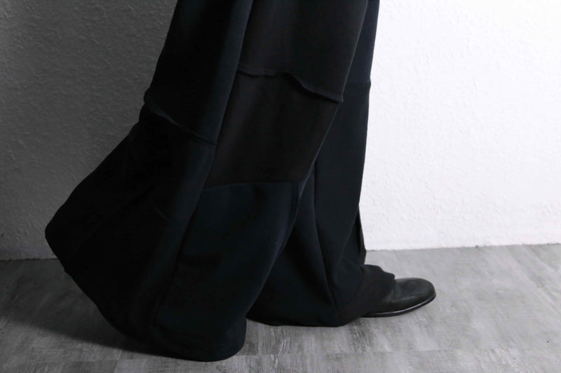 "Re:make" wide silhouette sweat pants