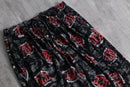 2000s Orange County Choppers all over print wide pants