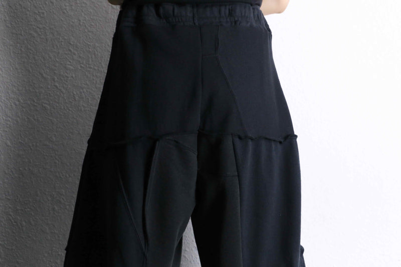 "Re:make" wide silhouette sweat pants