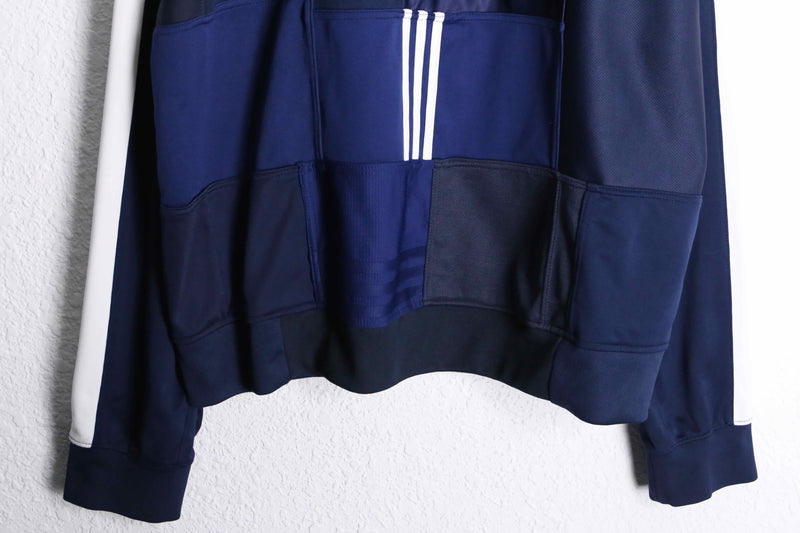 “Re:make” adidas×NIKE track docking pullover