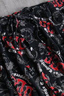2000s Orange County Choppers all over print wide pants