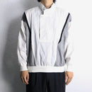 monotone layer collar dolman pull