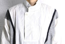 monotone layer collar dolman pull