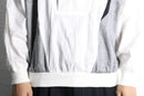 monotone layer collar dolman pull